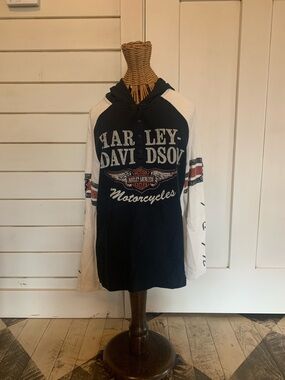 HARLEY-DAVIDSON LIGHTWEIGHT HOODED SHIRT